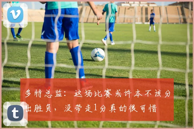 多特总监：这场比赛或许本不该分出胜负，没带走1分真的很可惜